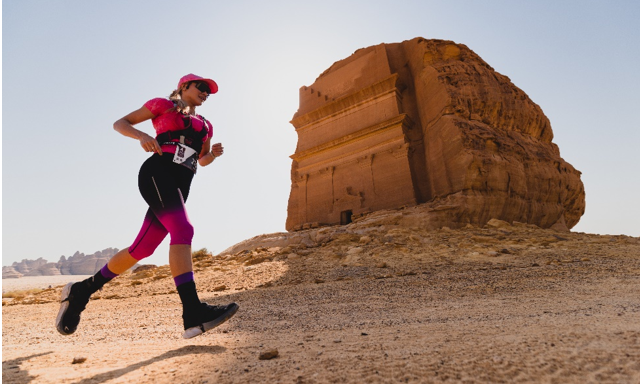 174 elite runners embrace ultimate challenge amidst  soaring temperatures at inaugural AlUla Desert Blaze
