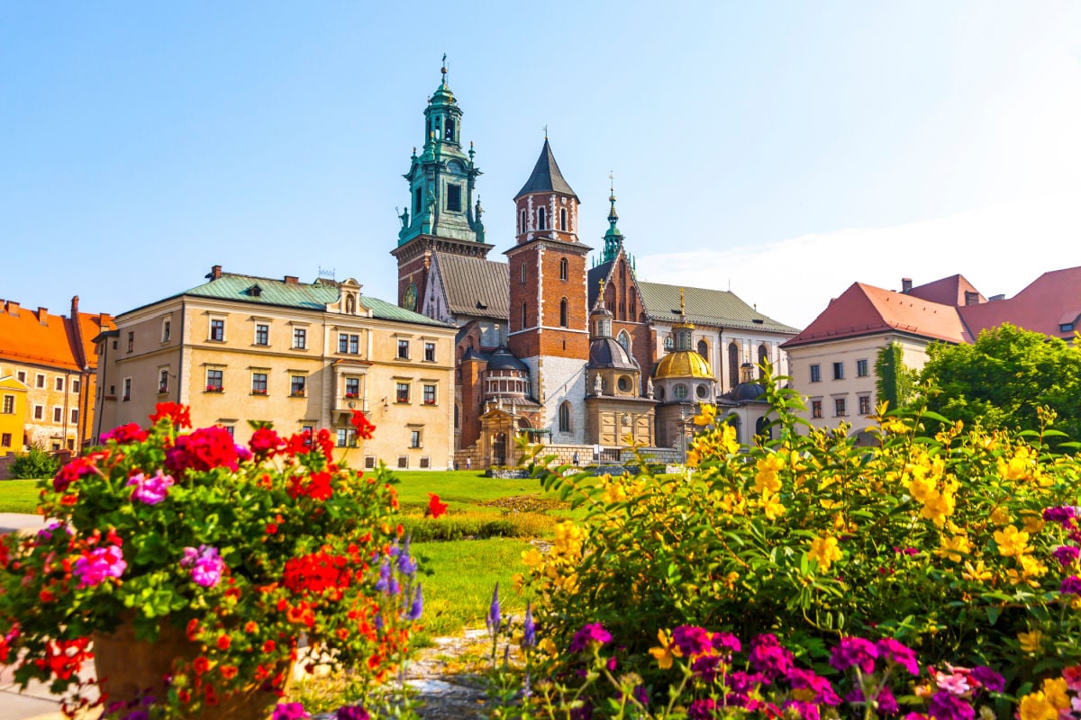 garden in krakow